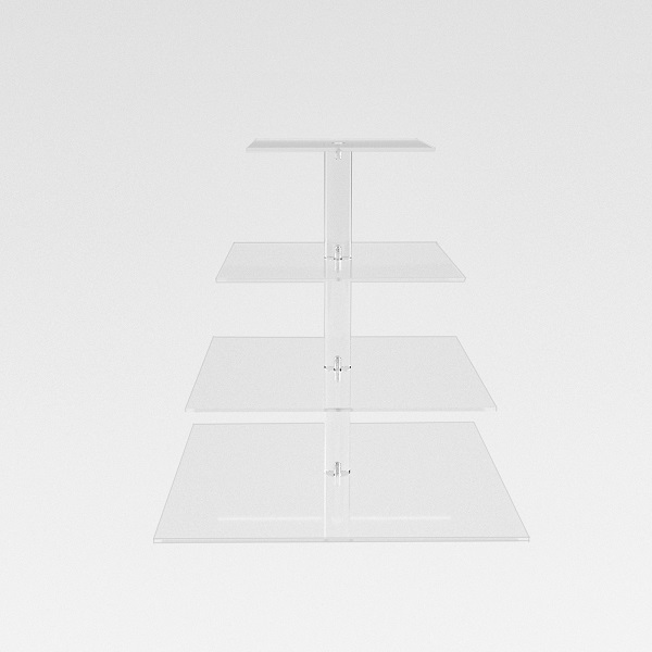 Xinquan Acrylic Display Stand - បង្ហាញនំដុតនំរបស់អ្នក។