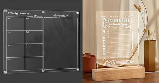 New Acrylic Transparent Writing Board Revolutionizes Office and Study