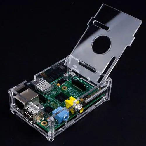 Acrylic Raspberry Pi tranga xinquan Ho an'ny motherboard case2