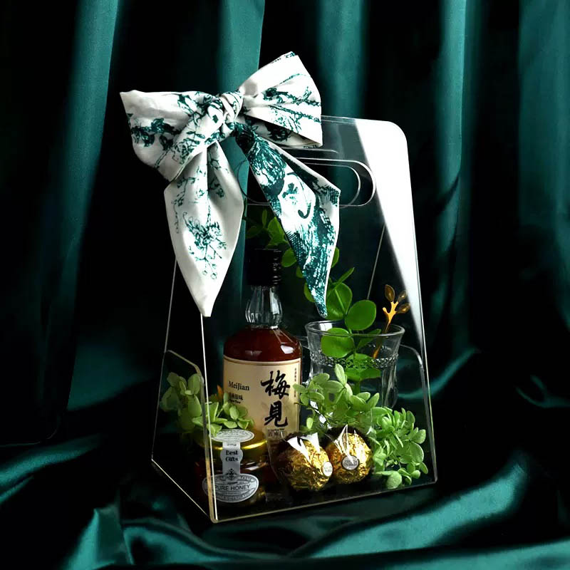 Akrylowe pudełka na prezenty xinquan spersonalizowane prezenty firmowe