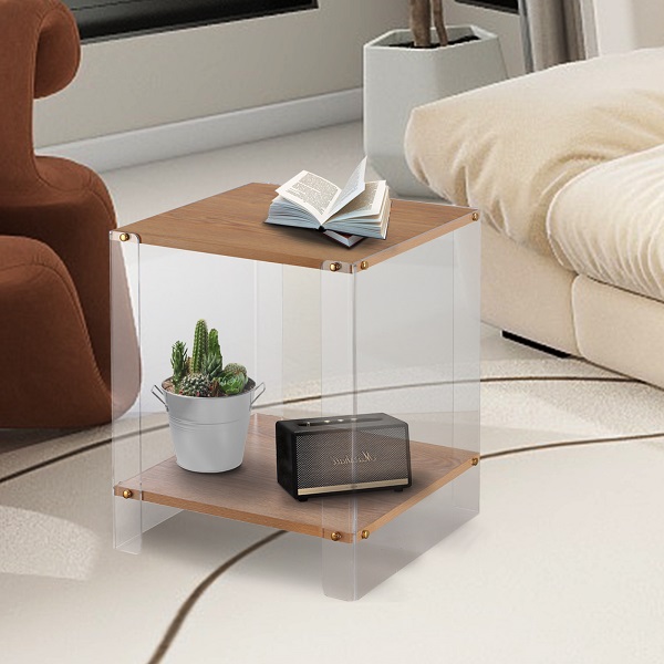 Acrylic Bedside Table Xinquan for Living Room Study Balcony Bedrooms