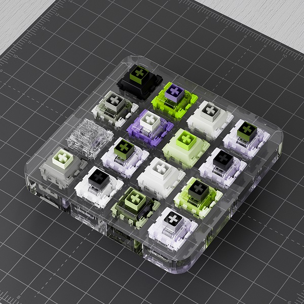 Acrylic Keyboard Switches Tester Xinquan for Mechanical Keyboard Switches