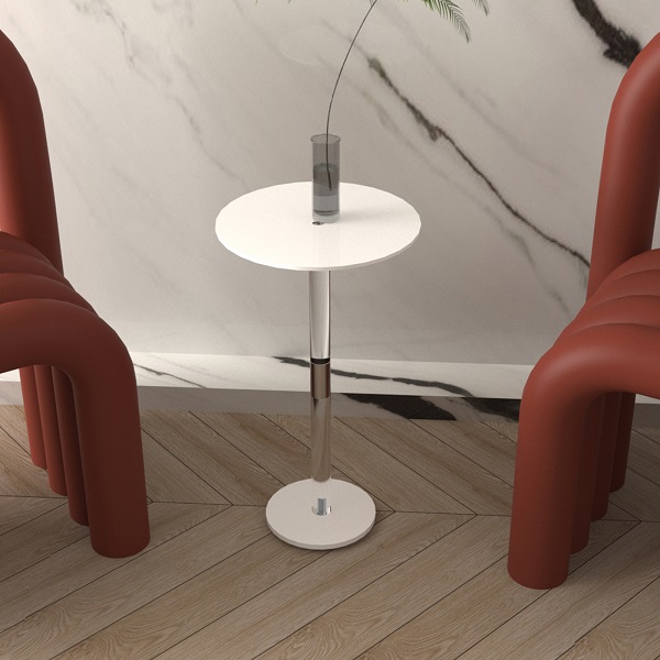 Acrylic End Table Xinquan kanggo Living Room Study Room Bedroom