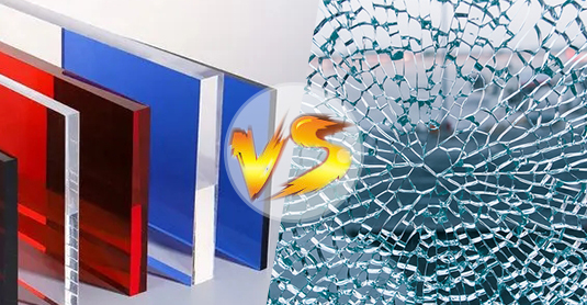 Acrylic vs. Glass: Transparent Material Showdown
