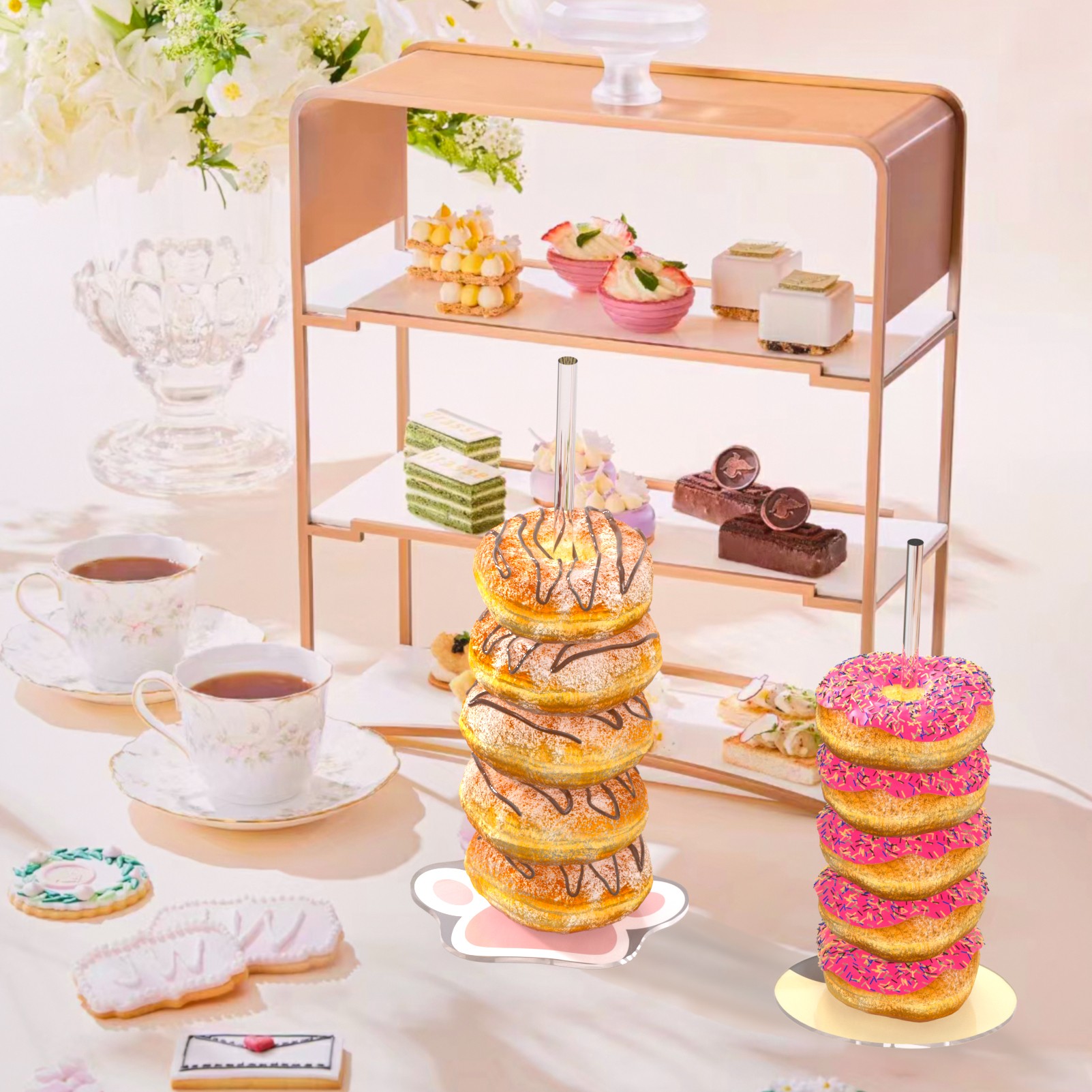 acrylic-doughnut-rack